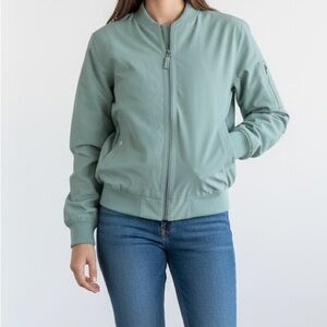 Bonobos Light teal blue Bomber Jacket